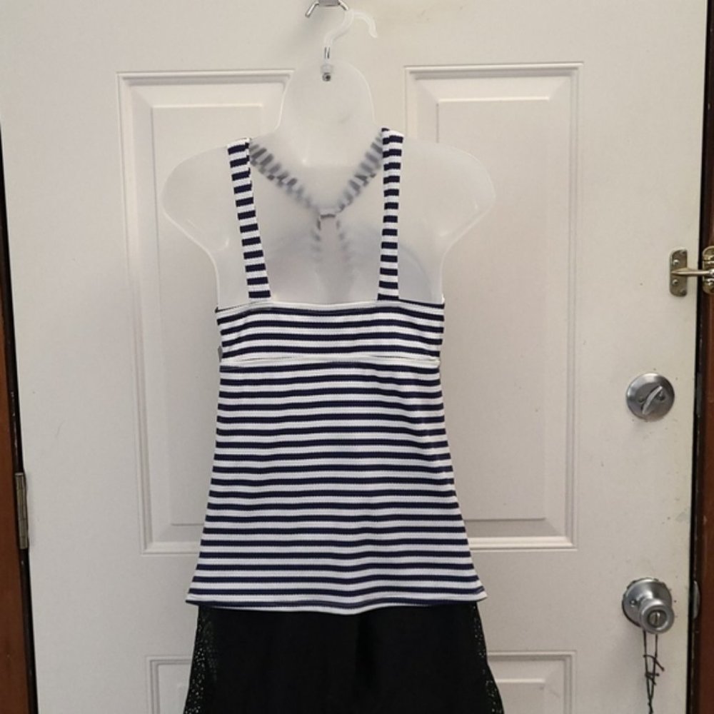 Beach Bump Striped Swimsuit Top - Picture 2 of 6